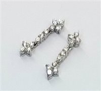 Orecchini Brotto Gioielli Donna in Oro bianco Diamante P4079BO869 - P4079BO869
